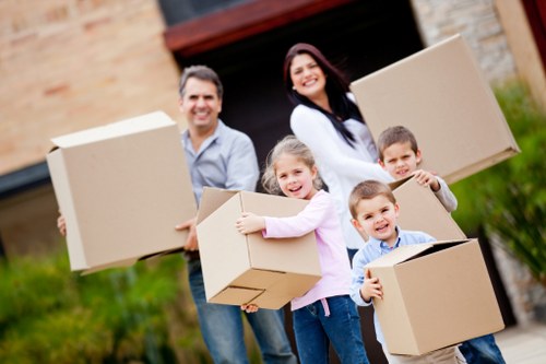 Careful transport of household items for a local customer