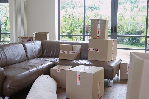 Residential moving truck for flat and house moves in Finsbury Park