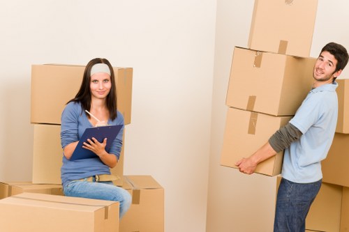 Local removal van arranged for a residential move near Finsbury Park